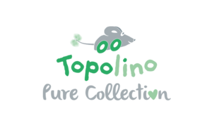 2 Mädchen Unterhemden aus Bio-Baumwolle - Topolino Pure Collection