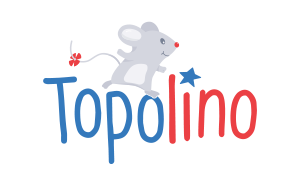 Kinder Strickmütze mit Pompon - Topolino