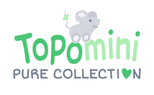 Newborn Strickpullover mit großen Punkten - Topomini Pure Collection