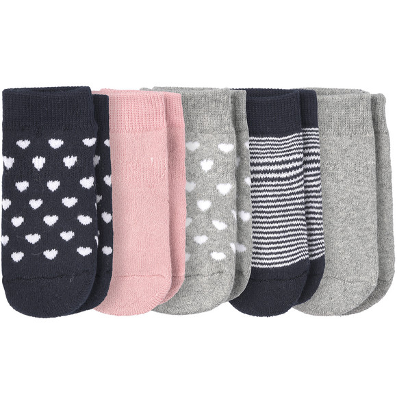 5 Paar Baby Frottee-Socken