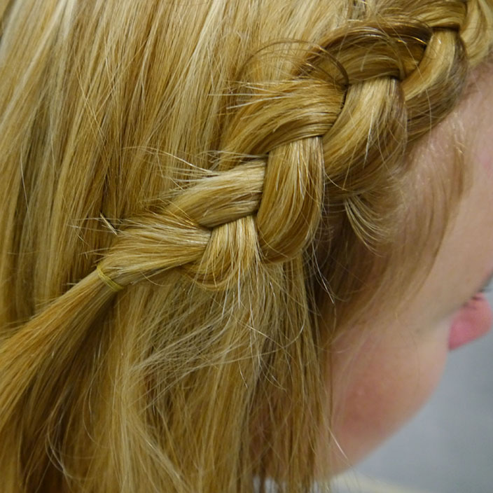 Einfache Frisuren 5 Flechtfrisur