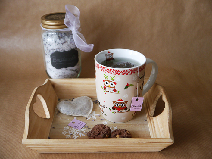 Badesalz selber machen, Anleitung Badesalz, selbstgemachtes Badesalz, Rezept, Lavendel-Badesalz