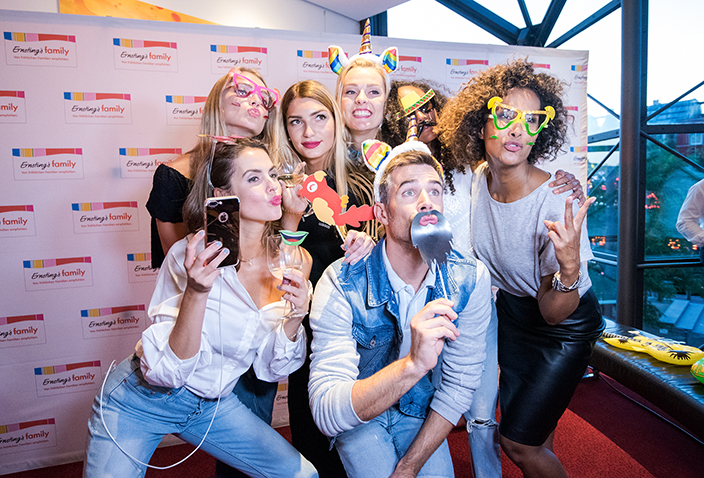Spaß in der Fotobox - Ernsting's family Fashion SHow 2017