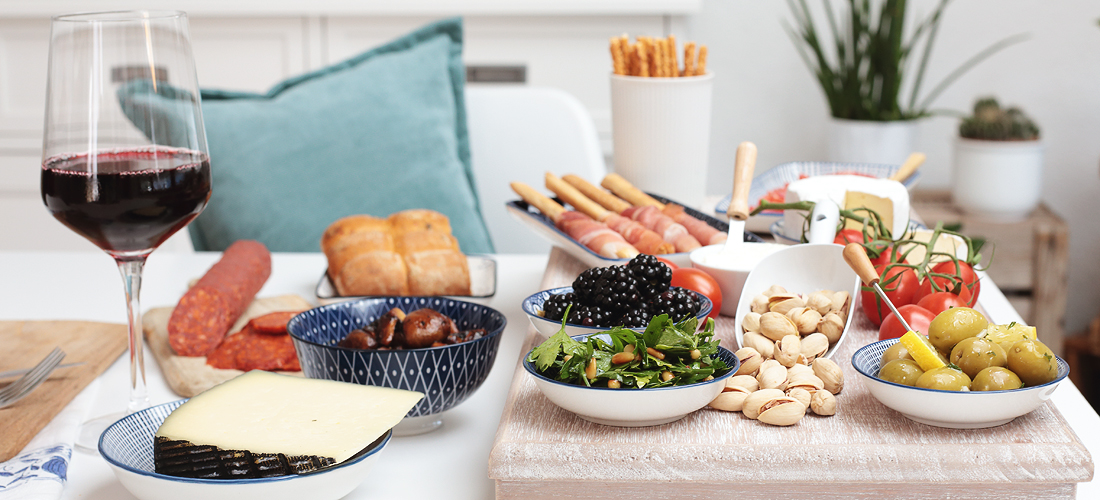 Antipasti, marinierte Champignons, Petersiliensalat, eingelegte Oliven, Rezept, Sommer