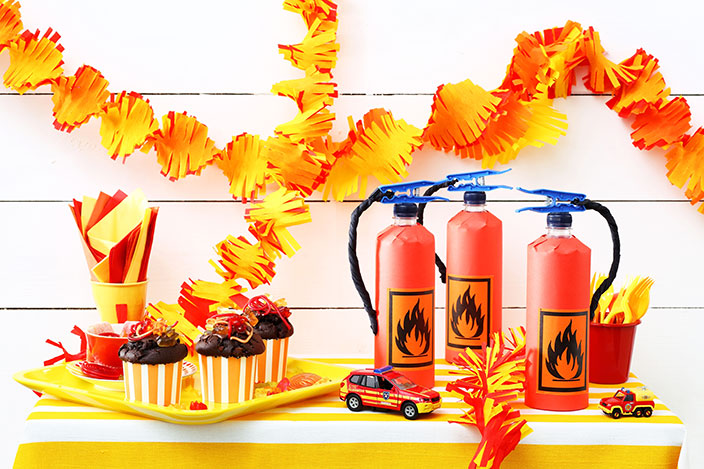 Party Set Premium F 16 Gaste Feuerwehrmann Sam Party Sets Jungen