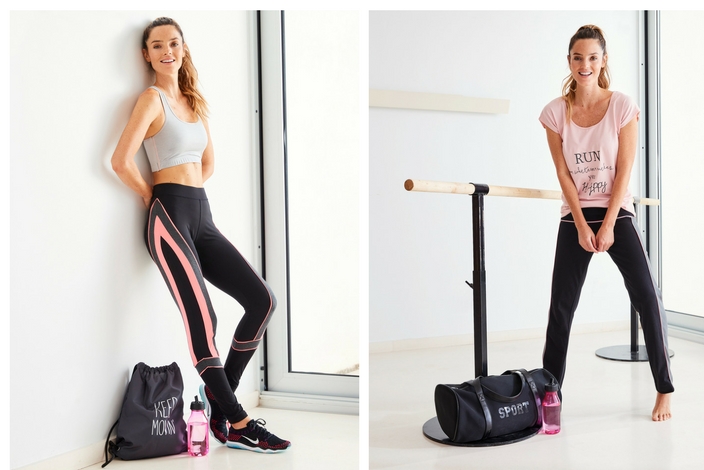 Sportkollektion Ernsting's family, günstige Sportmode, Sportmode, sportlich schön, fröhlich fit