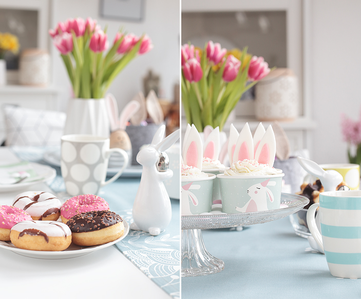 Hasen-Muffins, Oster-Muffins, Rezept Muffins, Hasen Muffin