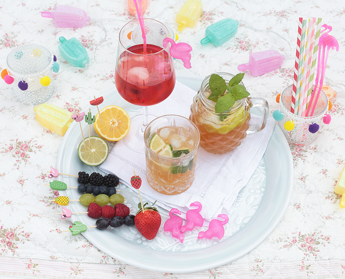 Cocktail-Rezept, Mocktail, Cocktail ohne Alkohol, Apfel-Ingwer-Limonade, Limonade selber machen, Aperol Royal, Ipanema