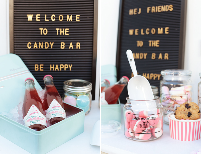 Candy bar, Kekse, Cookie, Küche, Deko, Schilder, Gläser