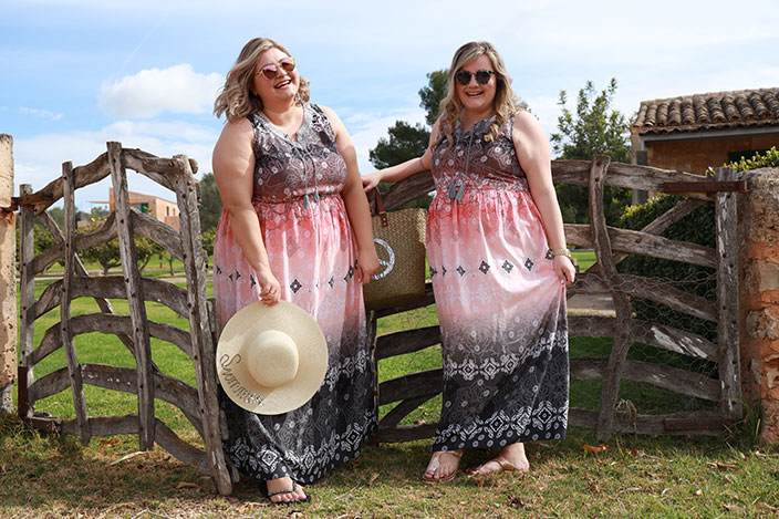 Blogger-Event, Ernsting's family, Theodora Flipper, Diana König, Ooobacht, Petra Mayer, Kim Umlauf, Blogger, Bloggerin, Plus Size, Elabonbonella, Elisabeth Januszek, Mallorca, Sommerkollektion