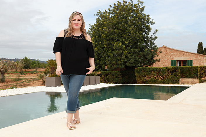 Freuzeit, Blogger-Event, Ernsting's family, Theodora Flipper, Diana König, Ooobacht, Petra Mayer, Kim Umlauf, Blogger, Bloggerin, Plus Size, Elabonbonella, Elisabeth Januszek, Mallorca, Sommerkollektion