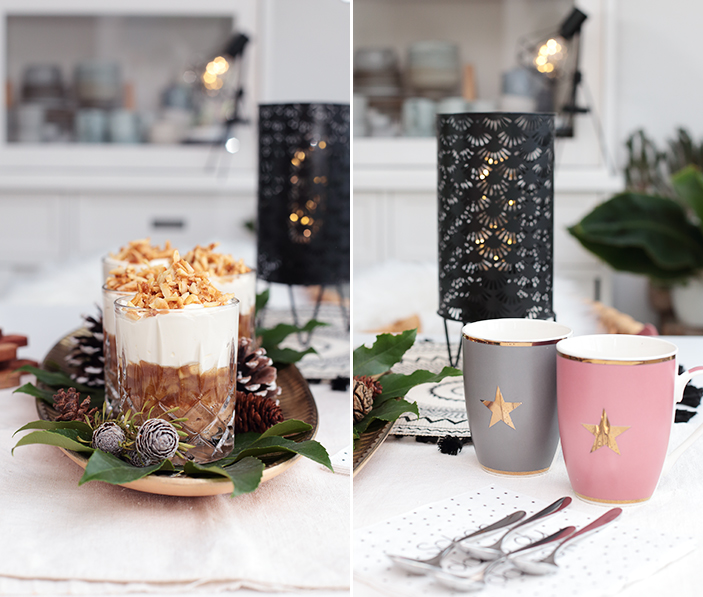 Dessert, Weihnachtsdessert, Tiramisu, Bratapfel, Nachtisch, Weihnachtsrezept