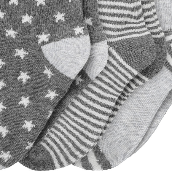 3 Paar Baby Socken mit Bio-Baumwolle