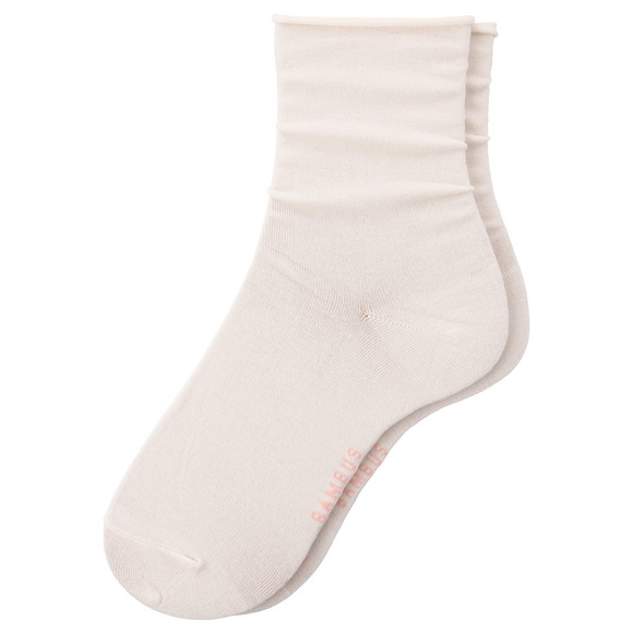 2 Paar Damen Socken mit Viskose aus Bambus