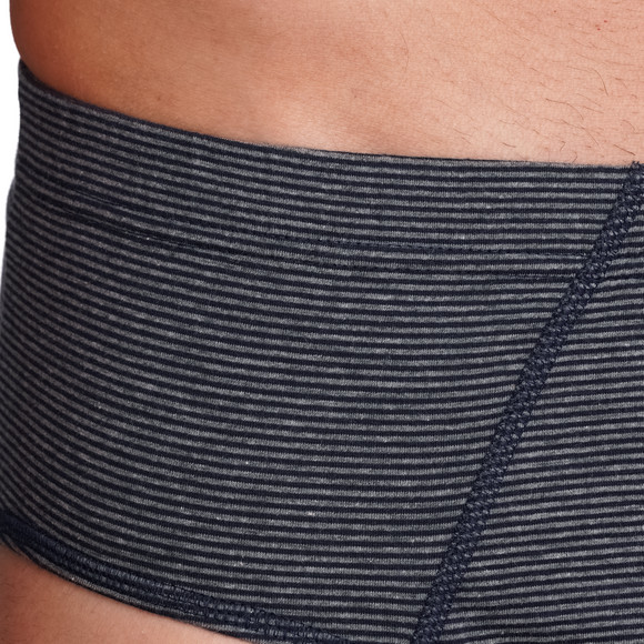 Herenslip fijn gestreept