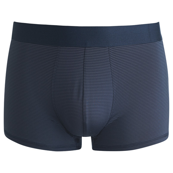 Microfibershorts voor heren met geweven boord