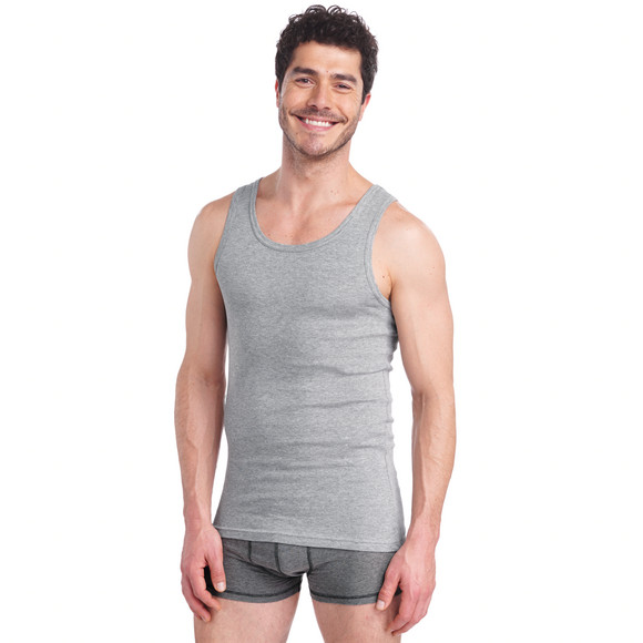 2 Herren Unterhemden im Doppelpack