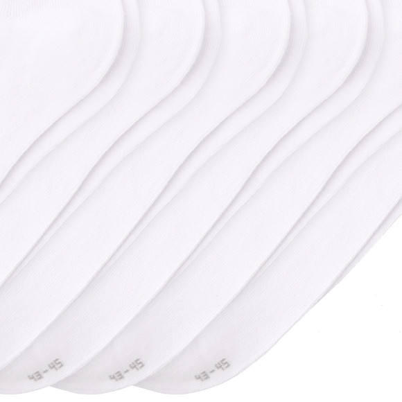 6 Paar Herren Sneaker-Socken unifarben