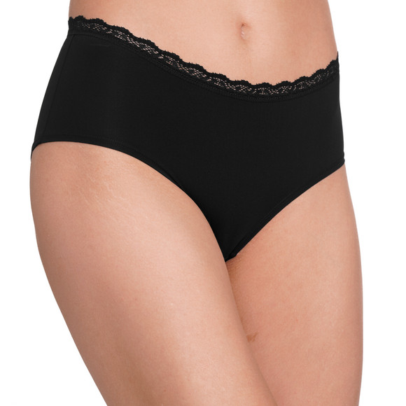 3 Damen Pantys mit Spitzenbund