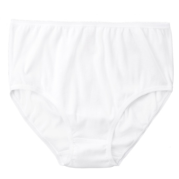 3 Damen Slips mit Mäusezähnchen-Spitze