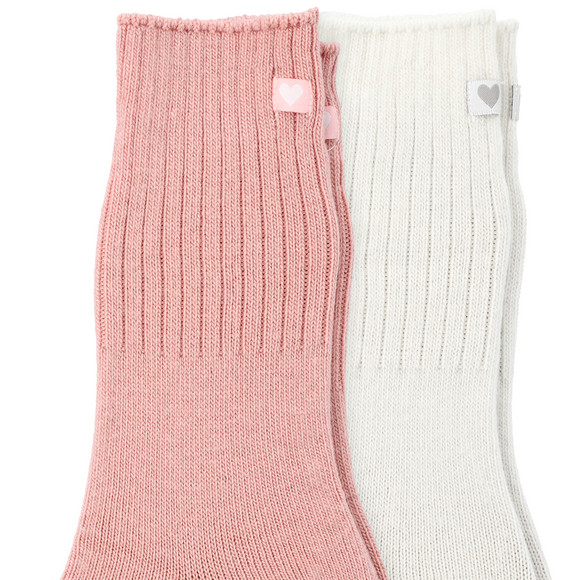 2 Paar Damen Socken mit Wolle