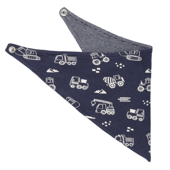 Baby Bandana mit Baustellen-Print