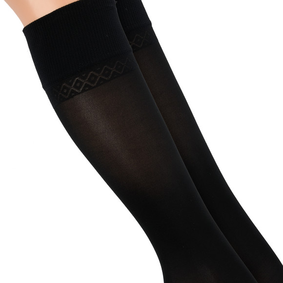 1 Paar Damen Stützkniestrümpfe 40 DEN