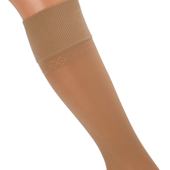 1 Paar Damen Stützkniestrümpfe 40 DEN