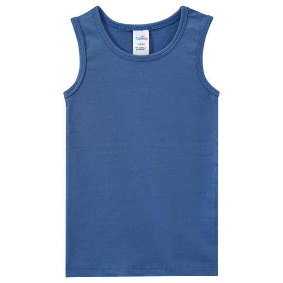 2 Baby Unterhemden in verschiedenen Dessins