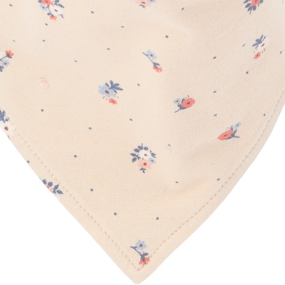Babybandana met bloemenprint