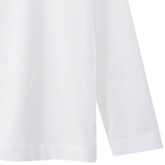 Mädchen Langarmshirt im Basic-Look