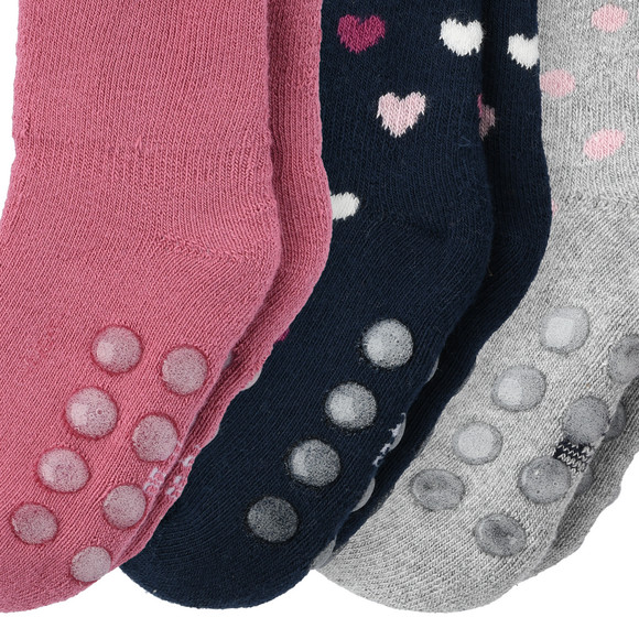 3 Paar Baby Stoppersocken im Set
