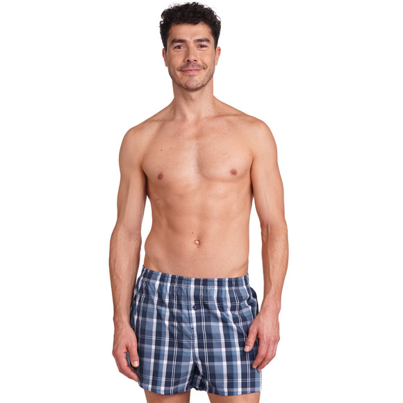 Boxershorts voor heren met ruitenpatroon