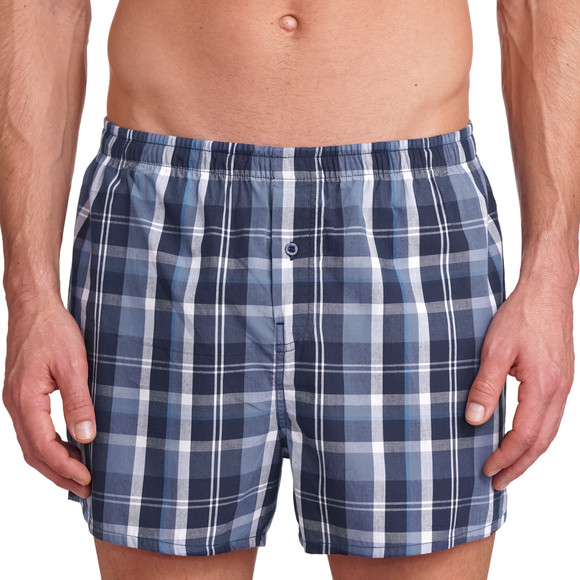 Boxershorts voor heren met ruitenpatroon