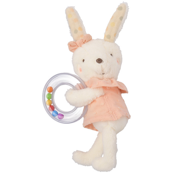 Rammelaar voor baby's in konijnendesign