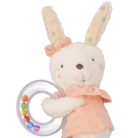 Rammelaar voor baby's in konijnendesign