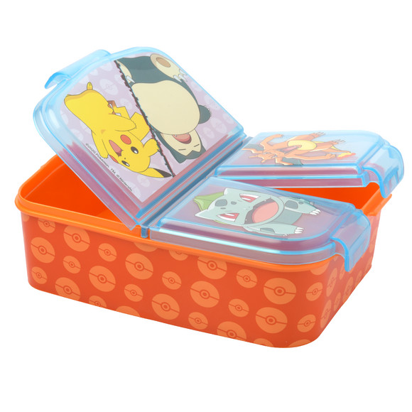 Pokémon lunchbox met 3 compartimenten