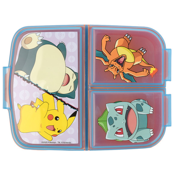 Pokémon lunchbox met 3 compartimenten
