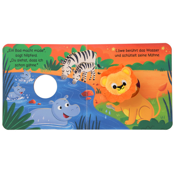 Baby Fingerpuppenbuch Der kleine Löwe
