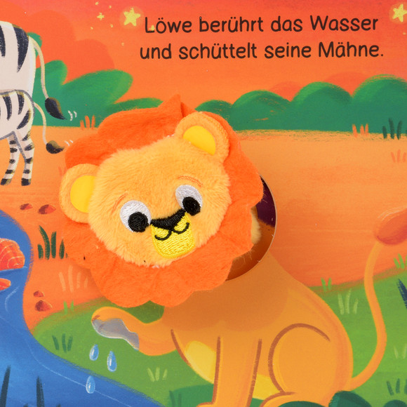 Baby Fingerpuppenbuch Der kleine Löwe