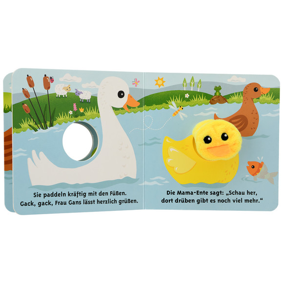 Baby Fingerpuppenbuch Die Schnatterente