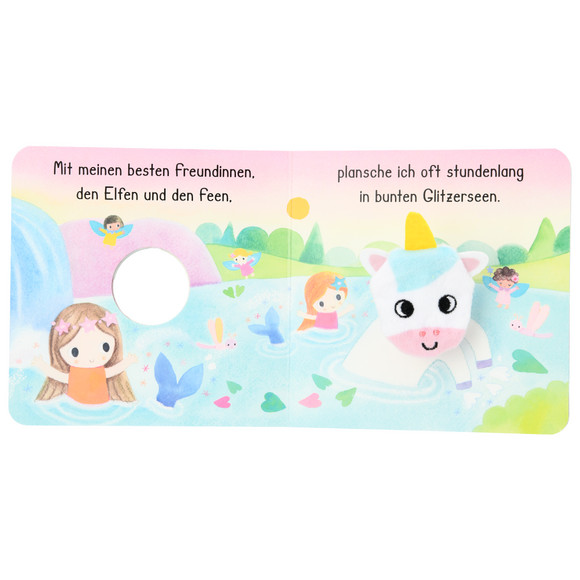 Baby Fingerpuppenbuch Einhorn