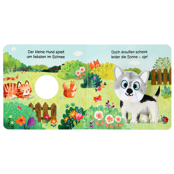 Baby Fingerpuppenbuch Der kleine Hund