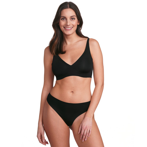 Damen Seamless-Bustier aus glatter Mikrofaser