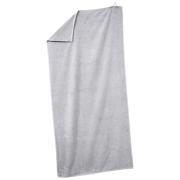 Badhanddoek met ribstructuur