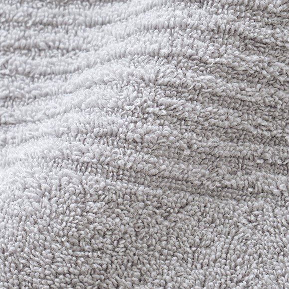 Badhanddoek met ribstructuur