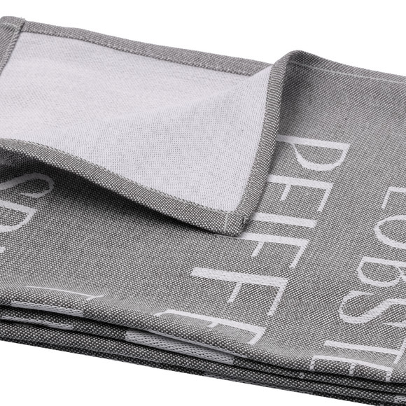 2 theedoeken met all-over tekst