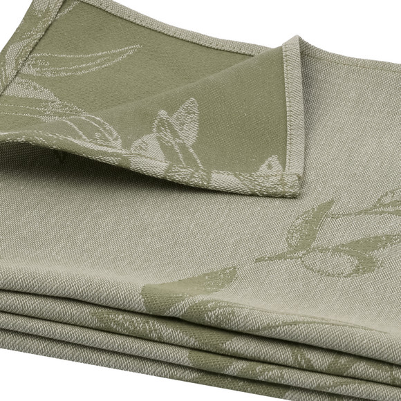 2 theedoeken met all-over motief