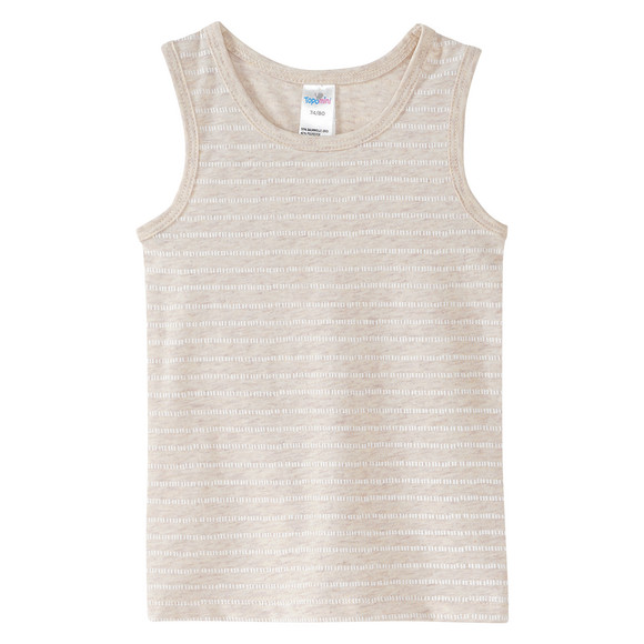 2 babyvestjes van biologisch katoen