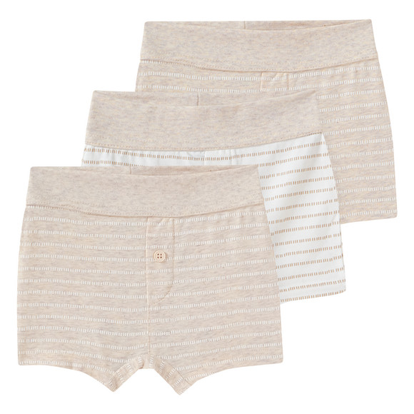 3 Baby Boxer mit Bio-Baumwolle